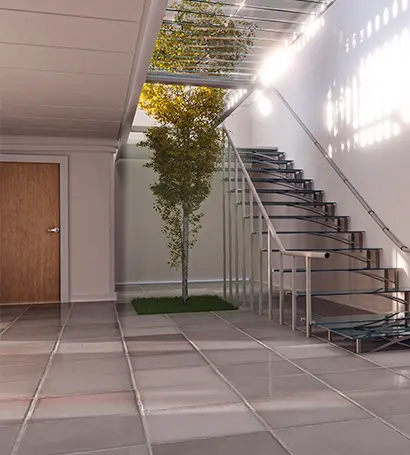 BRF - Städning. Städning av trappuppgång och entré. 